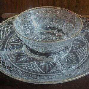 Glass Chip & Dip Set